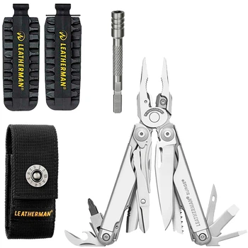 Набір Мультитул Leatherman Surge 830165 + Подовжувач бітоутримувача 931009 + Комплект біт Bit Kit 2 половини