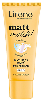 Baza pod makijaz Lirene Matt Match! matująca SPF15 30 ml (5900717632110)