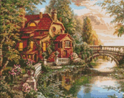 Diamentowa mozaika Ideyka Dom marzeń 40x50 cm (4823104339052)
