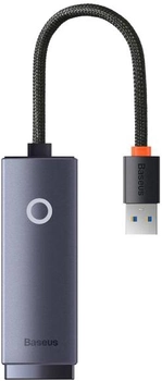 Перехідник Baseus Lite Series USB to RJ-45 Ethernet 1000 Мбіт/с (WKQX000113)