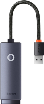 Adapter Baseus Lite Series USB to RJ-45 Ethernet 100 Mb/s (WKQX000013)