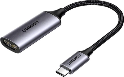 Перехідник Ugreen CM297 USB 2.0 Type-C to HDMI v2.0 4K 60Hz 10 см Grey (6957303874446)