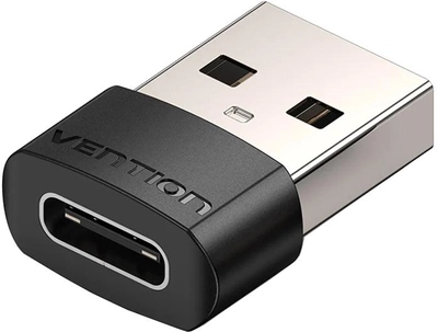 Adapter Vention USB 2.0 Male - USB Type-C Female (6922794755277)