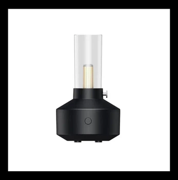 Портативний аромадифузор зволожувач повітря DQ708 Black з підсвіткою (USB Type-C)