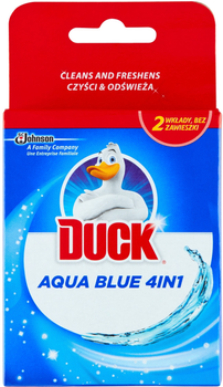 Запас для туалетної підвіски Duck Aqua Blue 3в1 2x40 г (5000204669756)