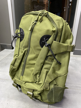 Військовий рюкзак 45 л., Олива, тканина - Кордура, тактичний рюкзак для військових, армійський рюкзак для солдатів