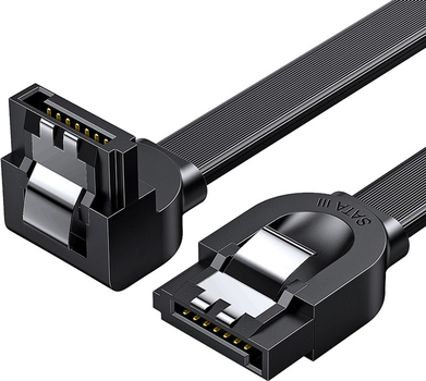 Kabel Ugreen US217 SATA 3.0 Data Cable 0.5 m Black (6957303837977)