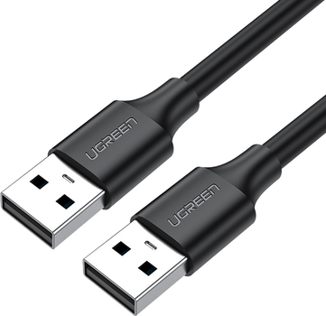 Kabel Ugreen US102 USB 2.0 3 m Black (6957303831364)