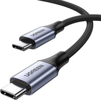 Кабель Ugreen US535 USB Type-C to USB Type-C PD 2 м Dark-Gray (6957303894406)