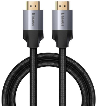 Kabel Baseus Enjoyment Series 4KHD Male To 4KHD Male Adapter Cable 1 m Dark gray (CAKSX-B0G)