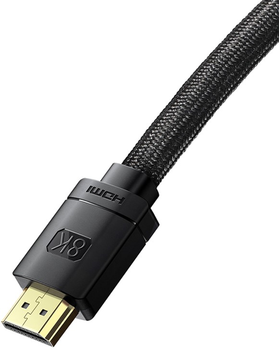 Кабель Baseus HDMI м - M, 2 м, V2.1 8K, High Definition Series Black (CAKGQ-K01)