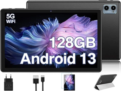 Планшет 10.1" Oangcc A15 6/128Gb 8 ядер Android 13 6000 mAh Черный