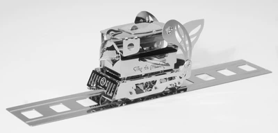 Механический металлический конструктор Time for Machine трансформер поезд-цыпленок Chicken Train