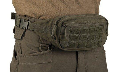 Поясна сумка Mil-Tec Fanny Pack Molle Olive 13512501