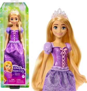 Кукла Рапунцель со сверкающей одеждой и аксессуарами Mattel Принцессы Дисней (HLW03)