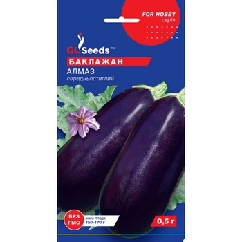 Насіння Баклажан Алмаз GL Seeds 0.3г (For Hobby107)