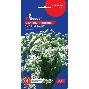 Семена Статица (Кермек) Суприм Уайт GL Seeds 0.1г (For Hobby1893)