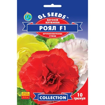 Семена Бегония Роял F1 смесь GL Seeds 10шт (collection2195)