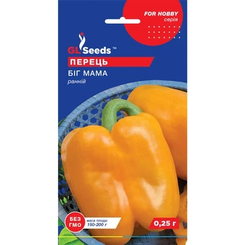 Семена Перец сладкий Биг Мама GL Seeds 0.25г (For Hobby2298)