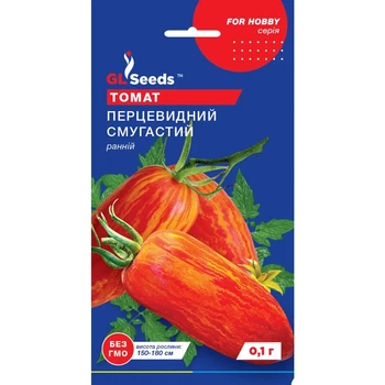 Насіння Томат Перцевидний смугастий GL Seeds 0.1г (For Hobby2513)