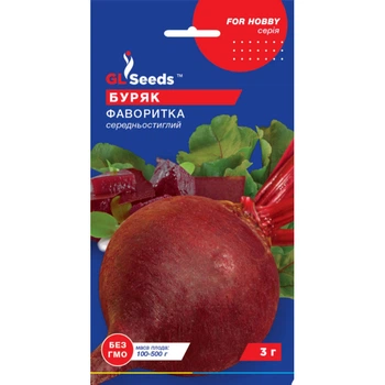 Семена Свекла Фаворитка GL Seeds 3г (For Hobby1889)