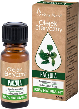 Olejek eteryczny Vera Nord Naturalny paczula 10 ml (5908282460374)