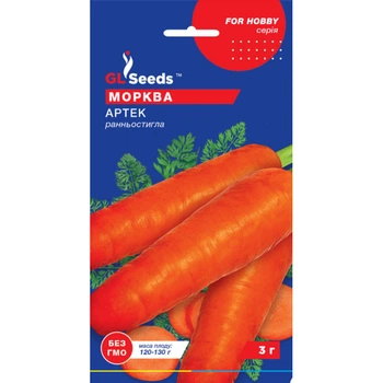 Семена Морковь Артек GL Seeds 3г (For Hobby118)