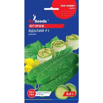 Семена Огурец гибрид Удачный F1 GL Seeds 0.5г (For Hobby407)