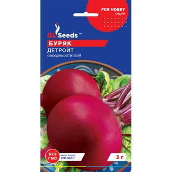 Семена Свекла Детройт GL Seeds 3г (For Hobby236)