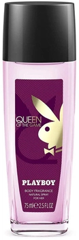 Dezodorant Playboy Queen Of The Game w naturalnym w sprayu 75 ml (3614222348498)