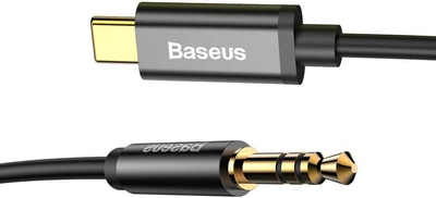 Kabel Baseus Yiven Type-C male To 3.5 male Audio Cable M01 Black (CAM01-01)