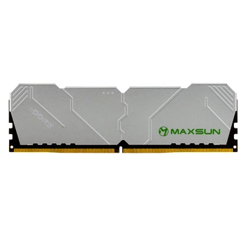 Память 16Gb DDR5, 6000 MHz, Maxsun Terminator, Silver, 36-38-38, 1.35V, с радиатором (MSD516G60W5)