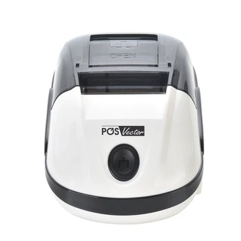 Стильный компактный чековый принтер POS Vector 58 мм USB+LAN (E582R)