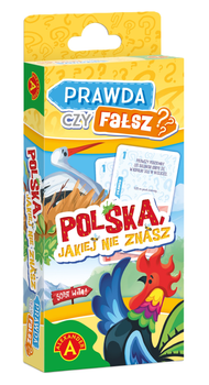 Gra planszowa Alexander Quiz: Prawda czy Fałsz? Polska jakiej nie znasz (5906018027594)
