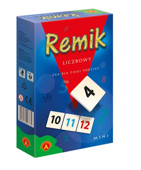 Gra planszowa Alexander Remik liczbowy mini (5906018013429)