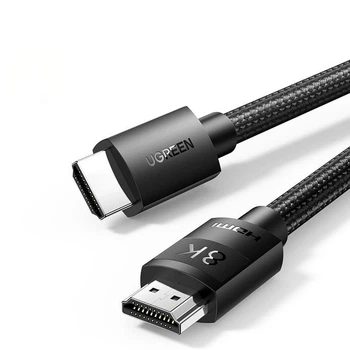 Кабель HDMI сверхскоростной 8K/60Гц UGREEN 48 Гбит/с плетеный HDR Dolby Vision HDR10 2.1 1.5м (HD150)