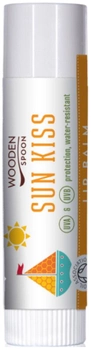 Balsam do ust Wooden Spoon Sun Kiss organiczny z filtrem 4.3 ml (3800232735889)