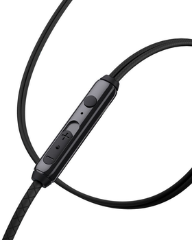 Навушники Baseus Encok 3.5 мм Wired Earphone H19 Black (NGH19-01)