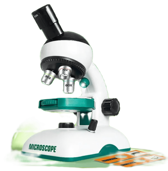 Мікроскоп Шкільний Біологічний оптичний Kerui K1200 Pro