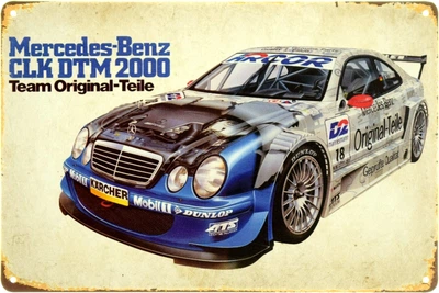 Металлическая табличка "Mercedes-Benz CLK DTM 2000" (ms-104102)