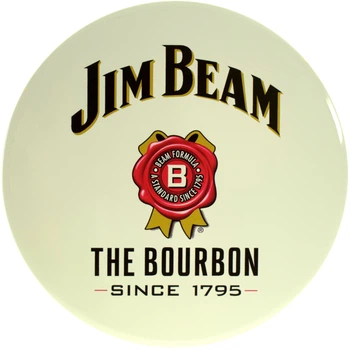 Металлическая табличка "Jim Beam The Bourbon Since 1795" (ms-104151)