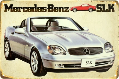 Металлическая табличка "Mercedes-Benz SLK" (ms-104105)