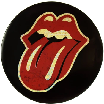 Металлическая табличка "The Rolling Stones (Hot Lips)" (ms-001350)