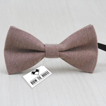 Бабочка Bow Tie House Basic детская цвета капуччино 07444