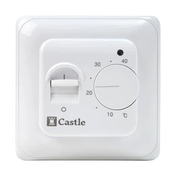 Терморегулятор механічний Castle RTC 70.26 - білий, для теплої підлоги