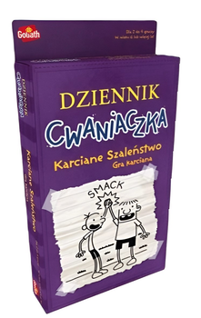 Gra karciana Goliath Dziennik Cwaniaczka - Karciane szaleństwo (8720077197602)