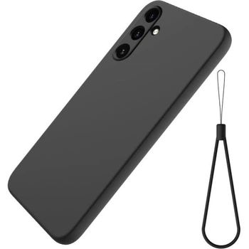 Силиконовый (TPU) чехол Deexe Silicone Case для Samsung Galaxy A15 (A155) - Black