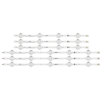LED підсвітка TV 49" Arcelik_49_Clarity_3X5+3X4_1313FCA_L_4S1P Arcelik_49_Clarity_3X5+3X4_1313FCA_R 6шт.