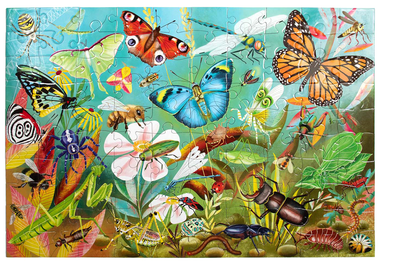 Puzzle EeBoo Garden Sanctuary 100 elementów (0689196514777)