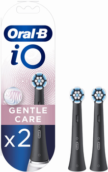 Насадки до зубної щітки Oral-B iO Gentle Care Black 2 шт (4210201419020)